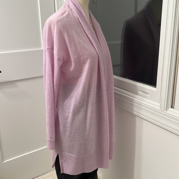 NWOT 100% Cashmere Haven Well Within Women Long Open-Front Cardigan - Picture 4 of 12